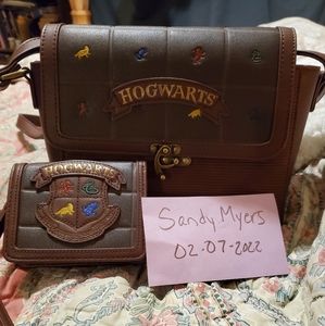 Loungefly Harry Potter crossbody purse and wallet